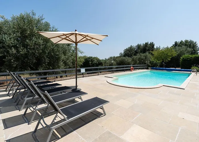 Trullo Nora With Private Pool Near Alberobello וילה *